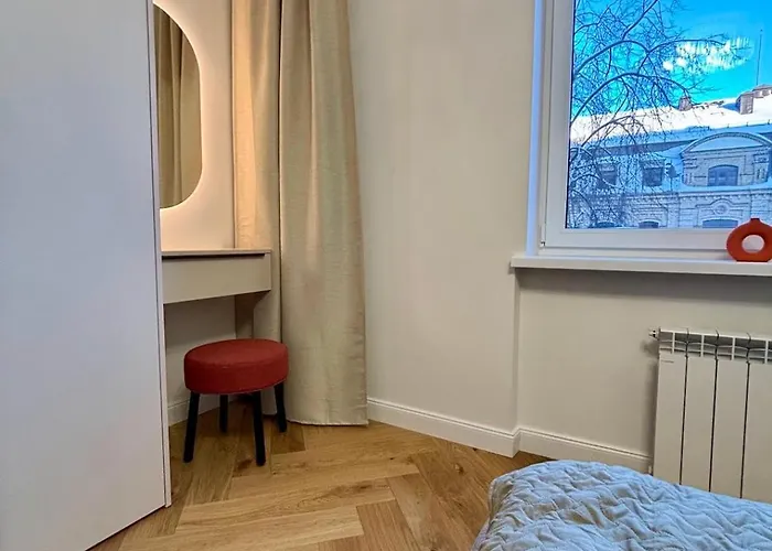 アパート Algirdo Apartments, Self Check-in, Free Private Parking ヴィリニュス